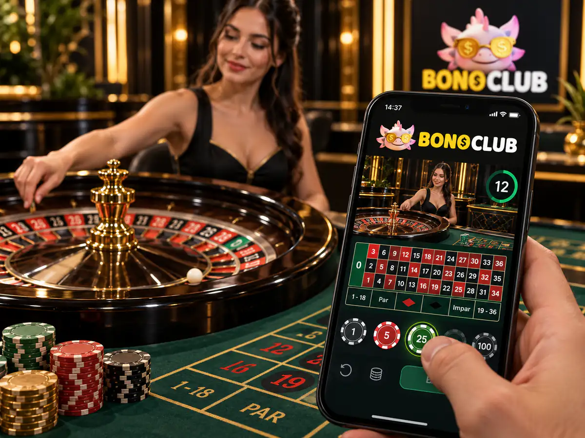 Ruleta en vivo desde celular