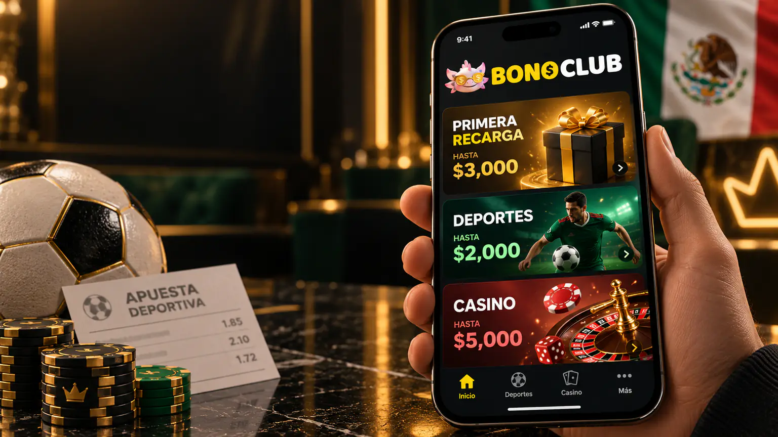 Ofertas de Bonoclub en celular